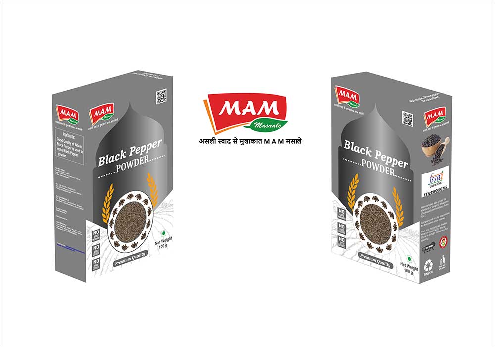 Black Pepper Powder | India Spice | Indian Spices Exporters - Mammasaale